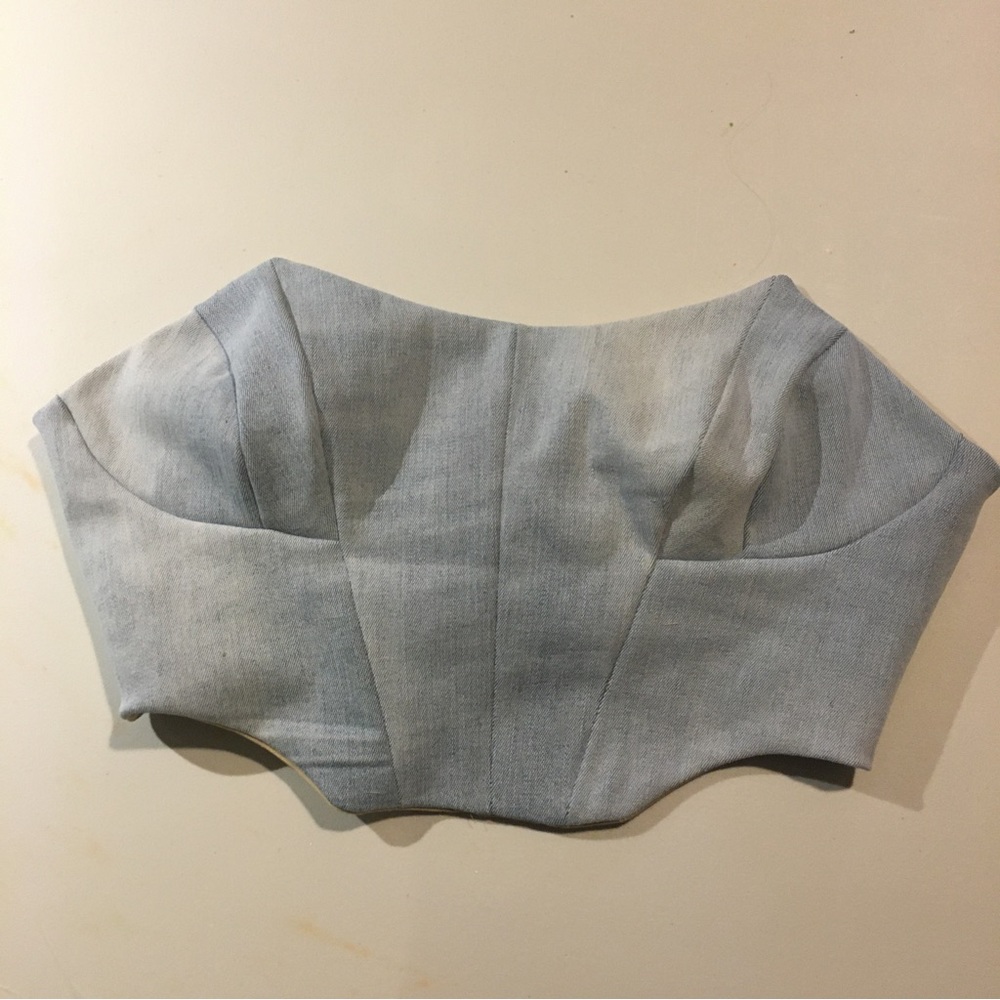 Jeans corset top